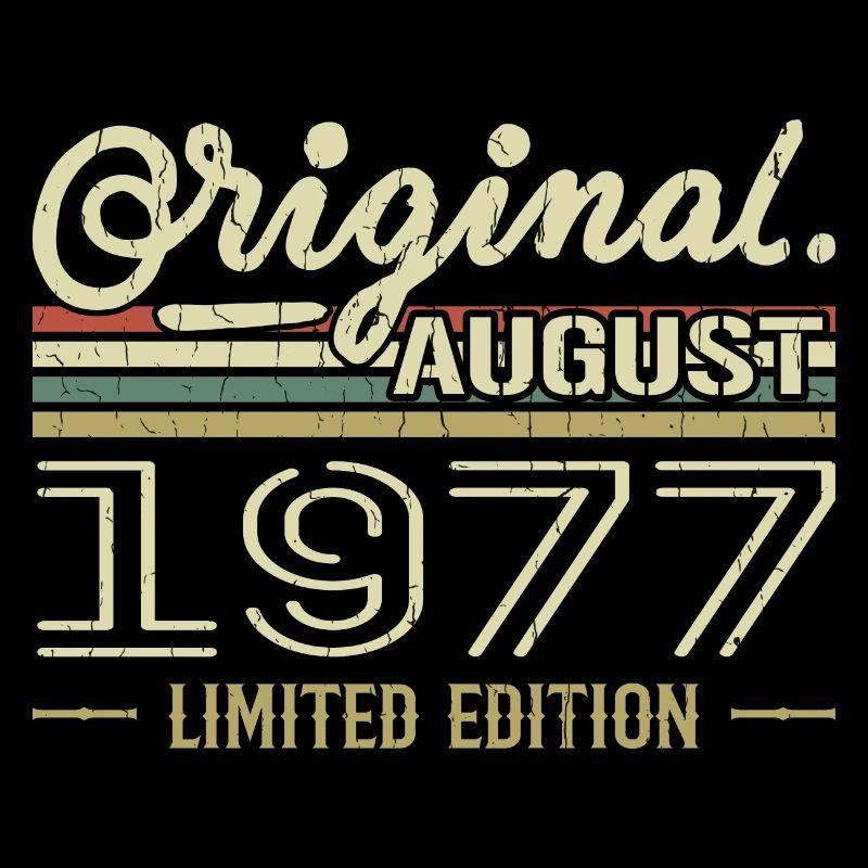 August 1977 Geburtstag August 1977 August 1977 Retro