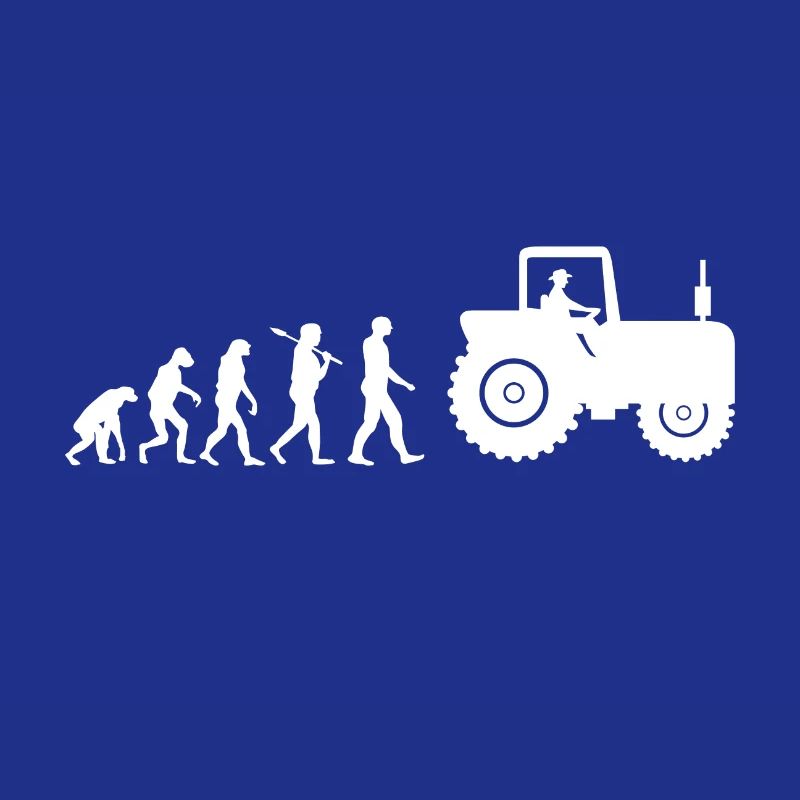 Traktor Landwirtschaft Evolution Geschenk