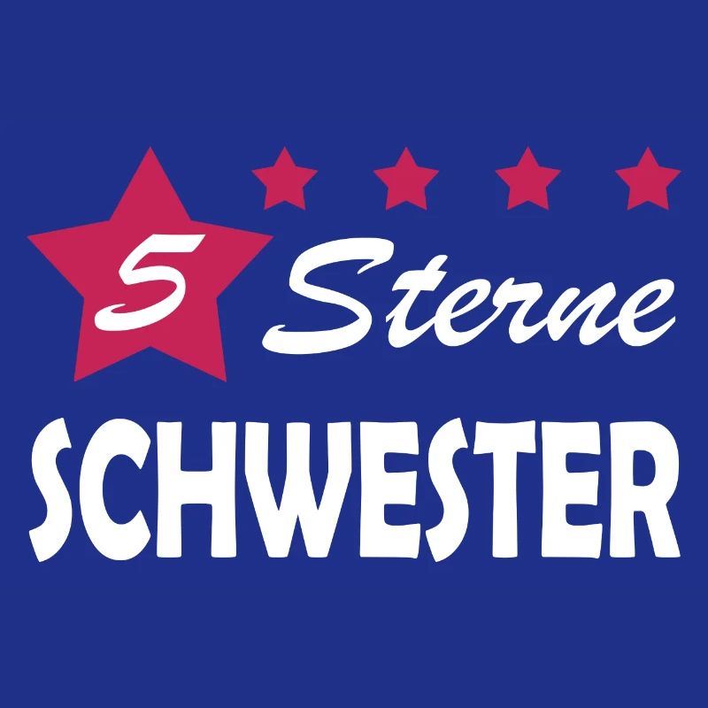 5 Sterne Schwester Geschenk Idee beste Schwester