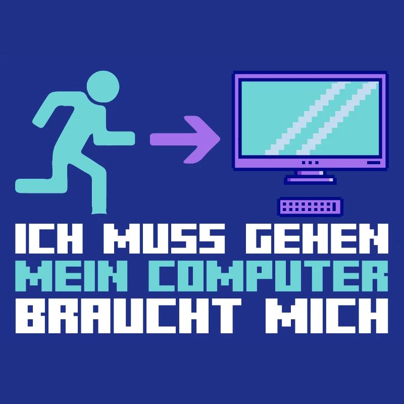 Computer Zocker Programmierer Administrator Gamer