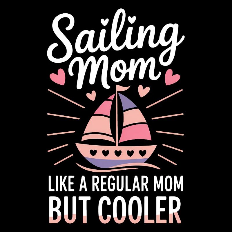 Sailing Saying Mom Mom Sailor Sailing Gift