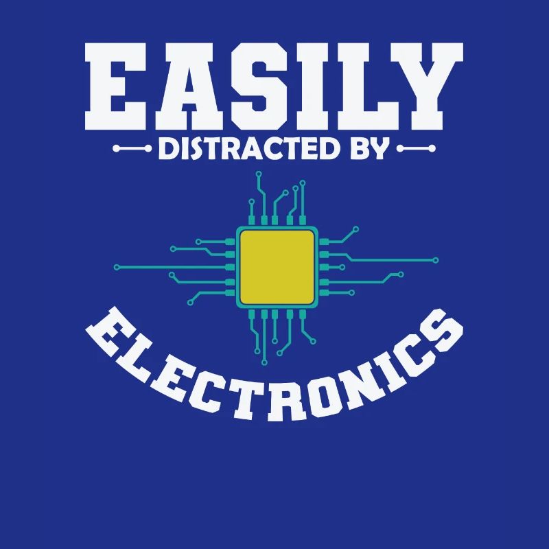 Easily Distracted By Electronics Beruf