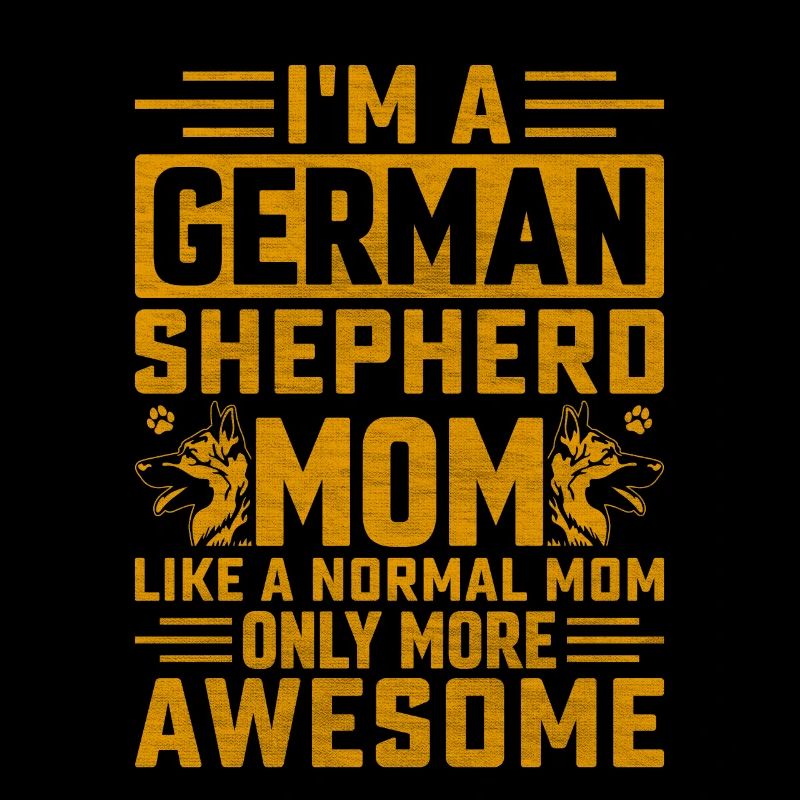 Ich bin Mutter eines Deutschen Schäferhundes