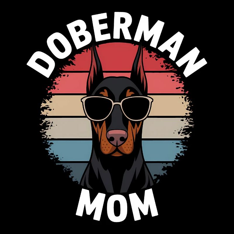 Dobermann Spruch Mama Lustiges Dobermann Geschenk