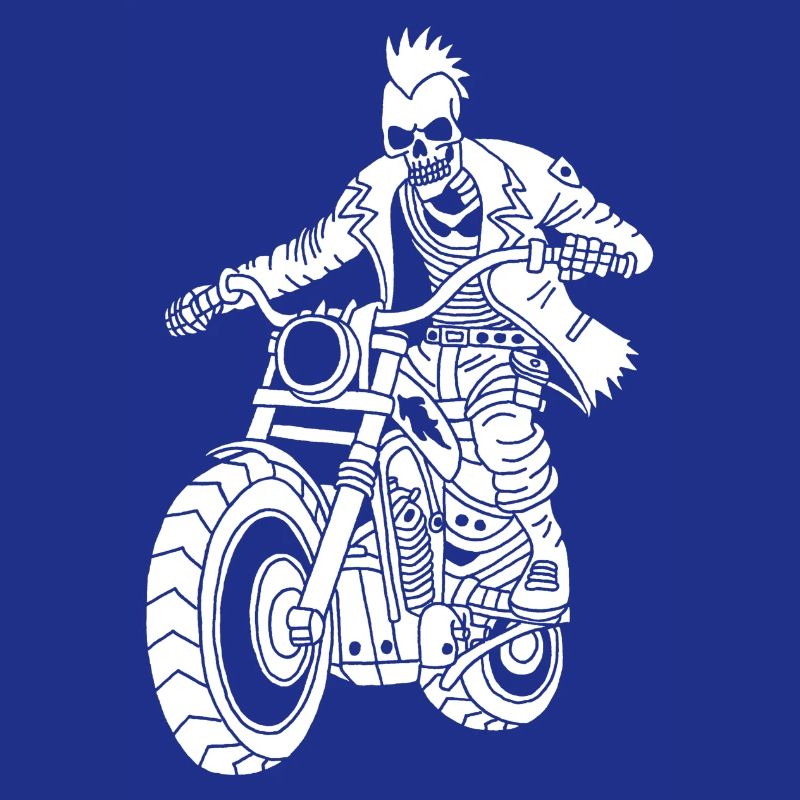 The White Biker from Hell