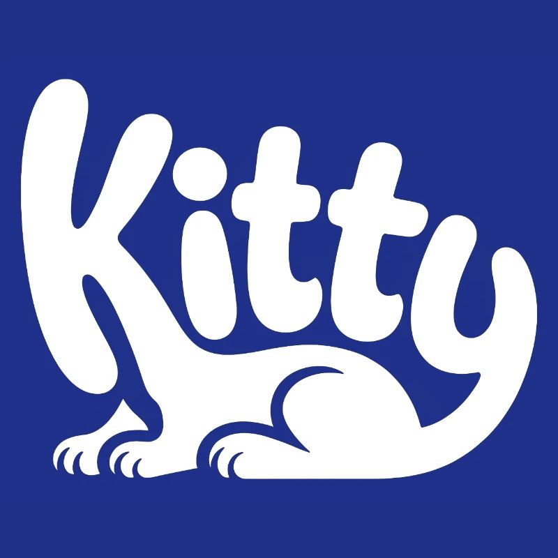 Kitty - Conception de chat de compagnie mignon