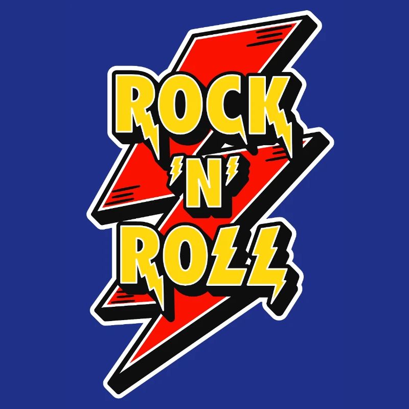 Logo de l’éclair Rock 'n' Roll