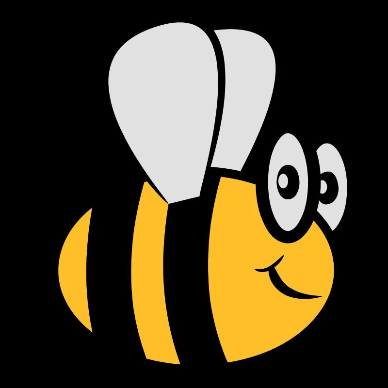 Abeille drôle mignon