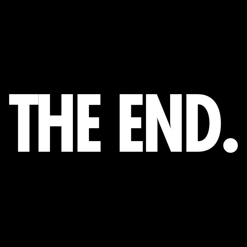 the end.