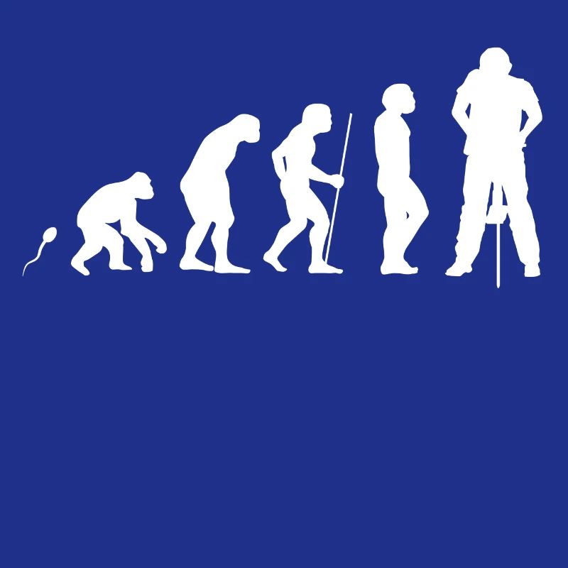 Presslufthammer Evolution Fun Shirt