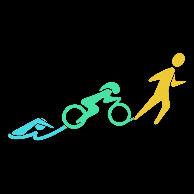 Bewegungsbogen Sprint-Rad-Lauf