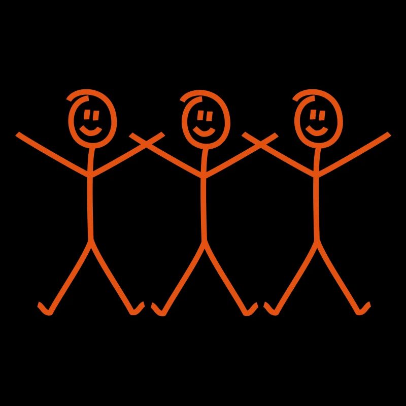 Stick man dance dancing