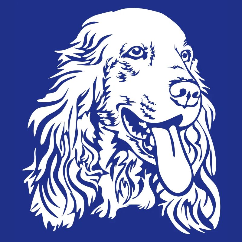 Cocker Spaniel Head "Black Edition"