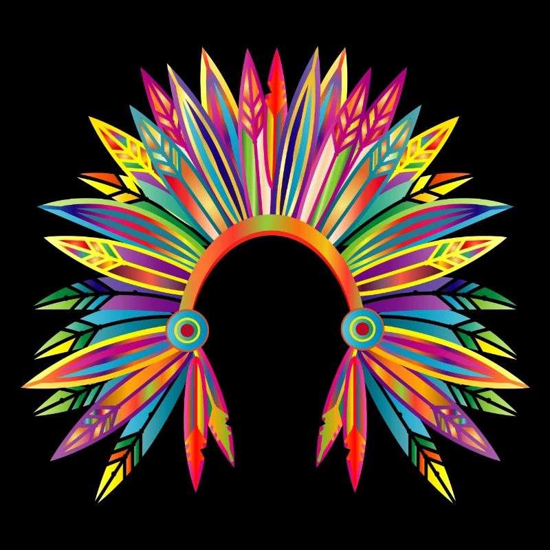 Coiffe colorée d’un chef