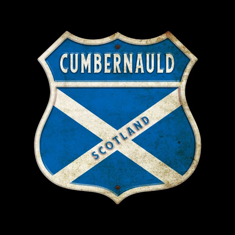 Motif du drapeau écossais de Cumbernauld