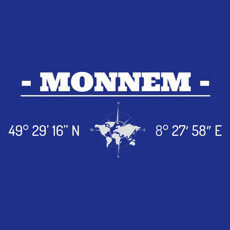 Coordinates Monnem Mannheim