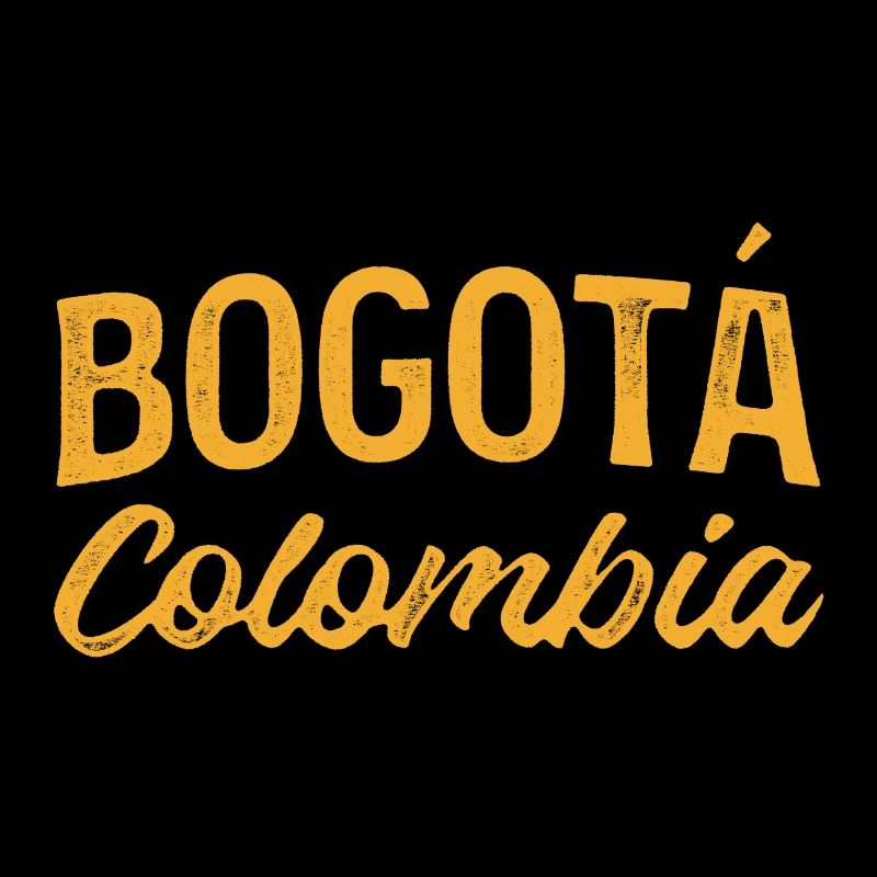 Bogotá Colombie Script Logo