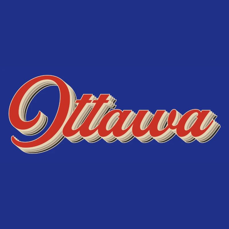Calgary Canada Lettering – Retro Typography