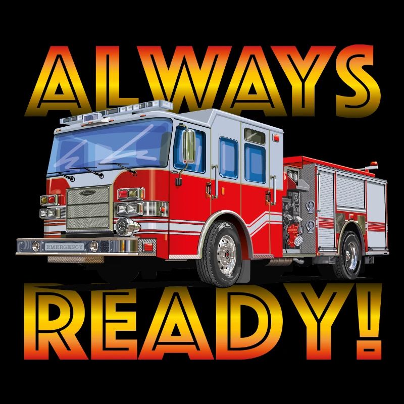Always ready, the fire brigade helps everywhere