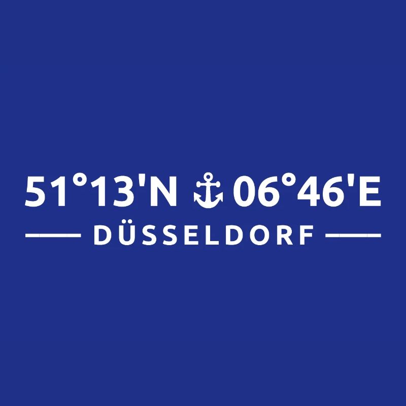 Düsseldorf Koordinaten Design