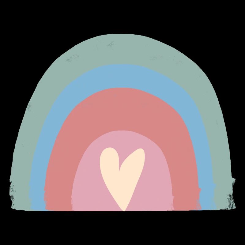Pluie pastel Arc-en-ciel