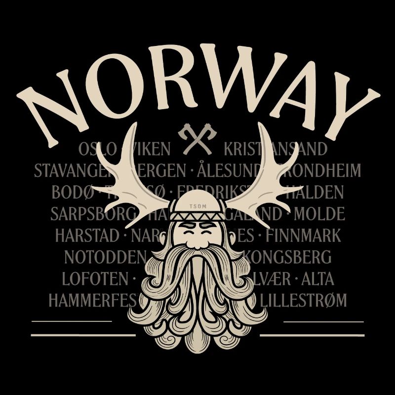 Norvège - Barbe de Viking - Mousses