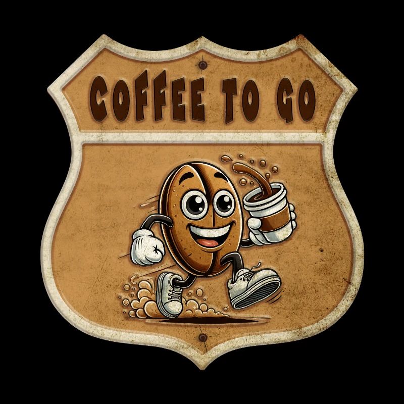 Café à emporter – Style vintage