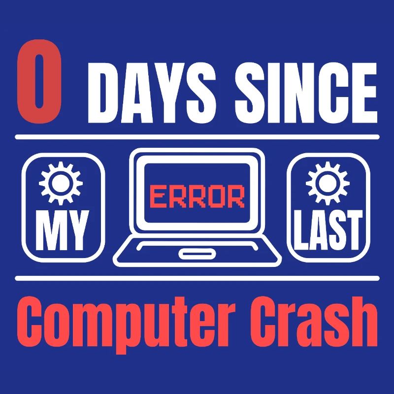 Support technique 0 jours depuis mon dernier crash sur PC