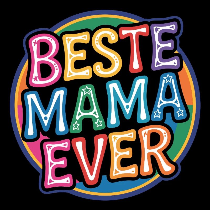 Beste Mama Ever Sticker