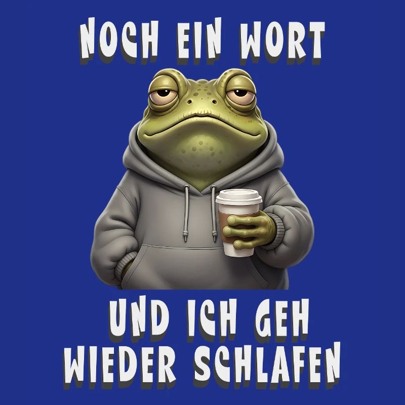 Grumpy Frog Coffee Mood