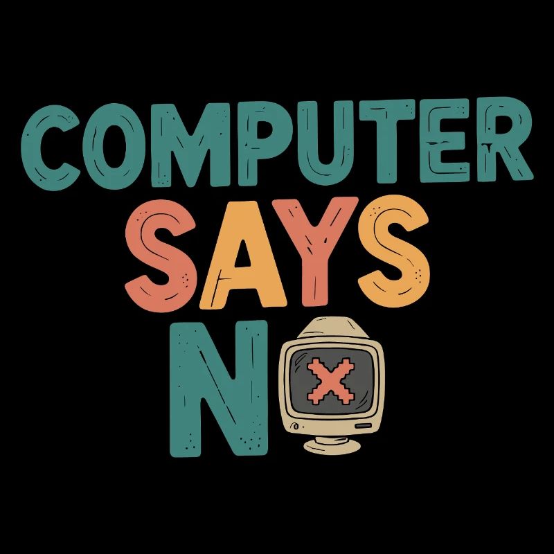 Retro Computer sagt Nein