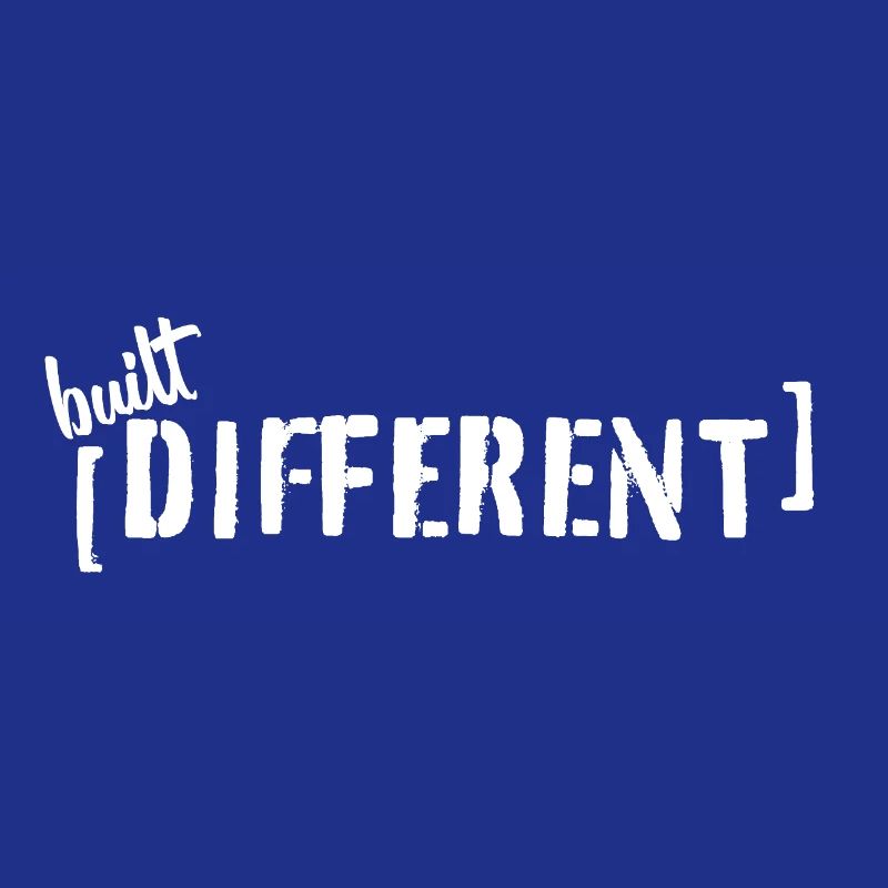 Construit différemment – Déclaration de faute de frappe Tendance
