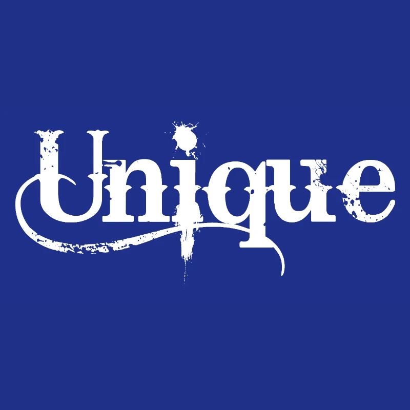 Unique Einzigartig Unikat Selbstwert Einzig Artig