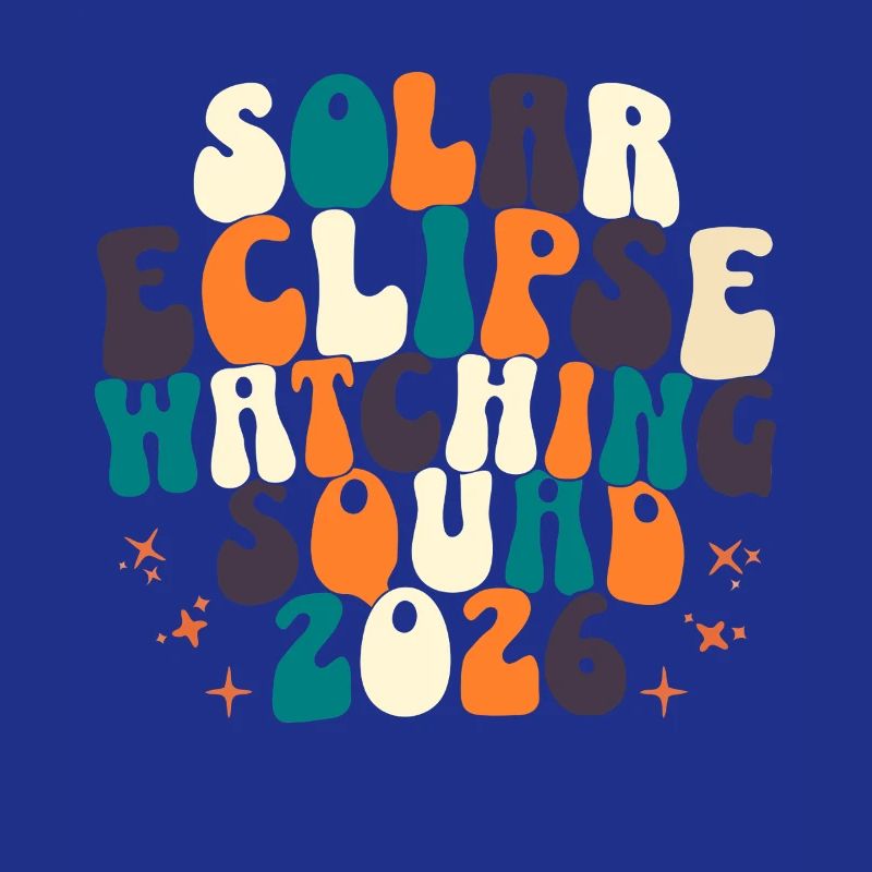 Solar Eclipse Watching Squad 2026