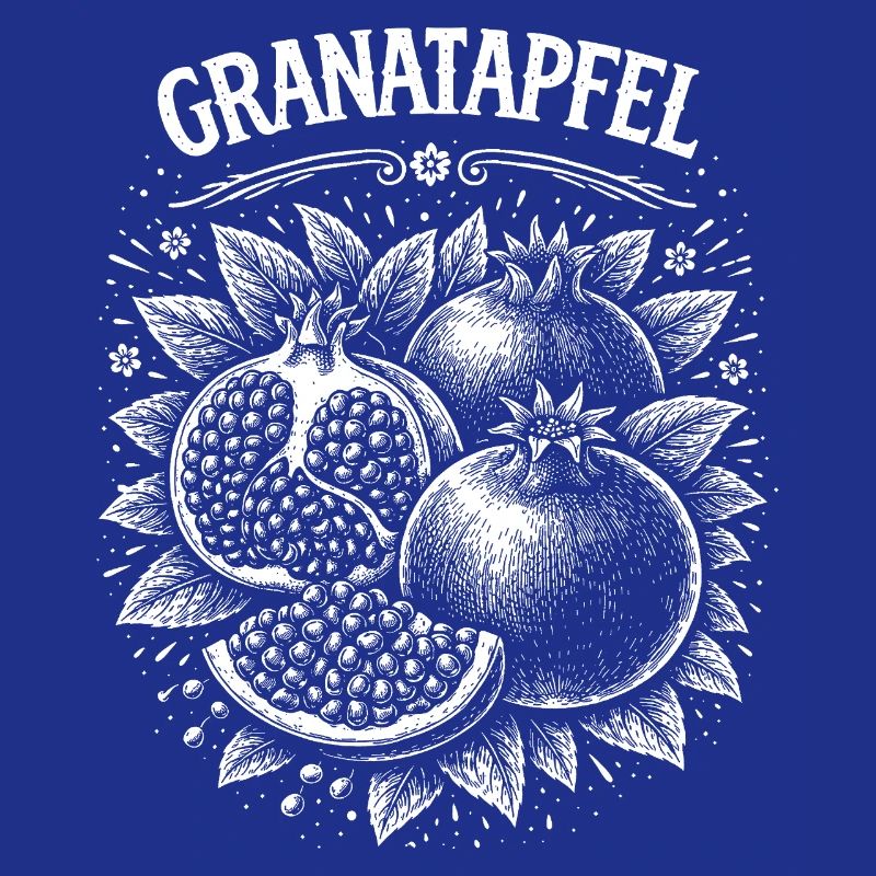 Graphique vintage de grenade