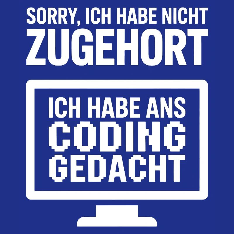 Coding Gedanke Spruch
