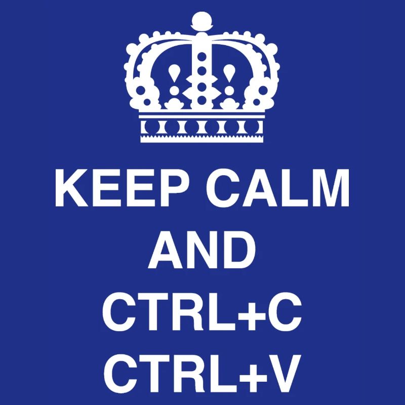 Class shirts Keep calm and CTRL+C CTRL+V