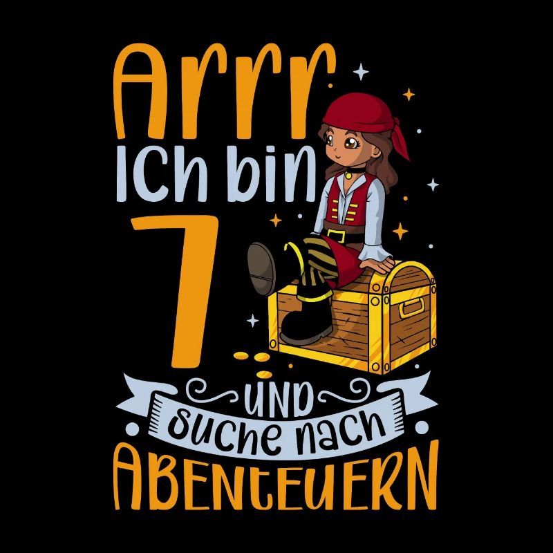 Ich bin 7 - Mädchen Pirat