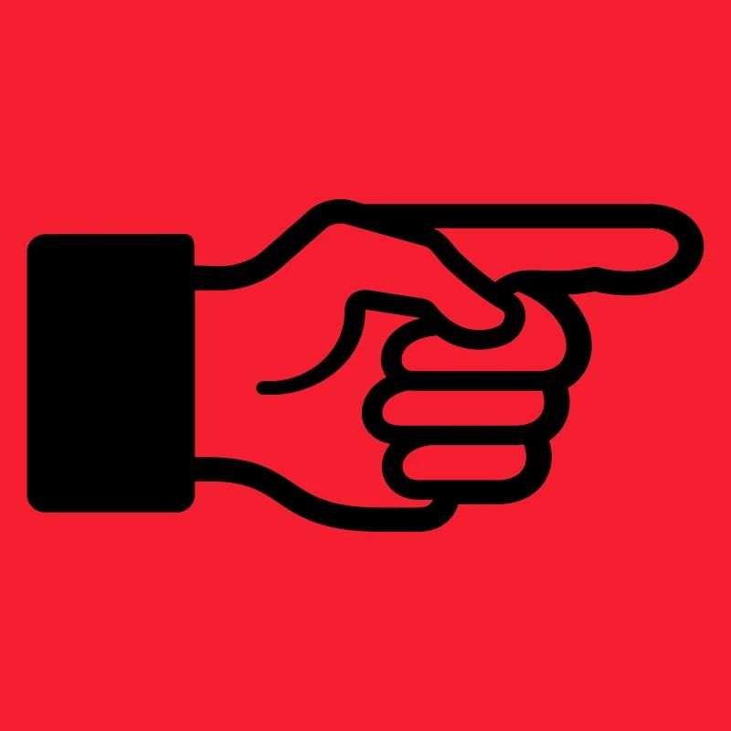 Index finger, forefinger, hand, pointer, direct,