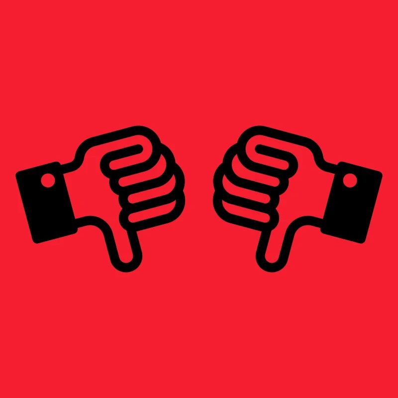 Thumbs down / pouces vers le bas (2)