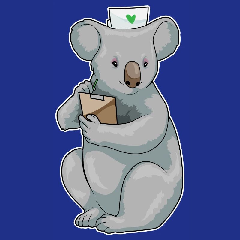 Koala Nurse Notepad
