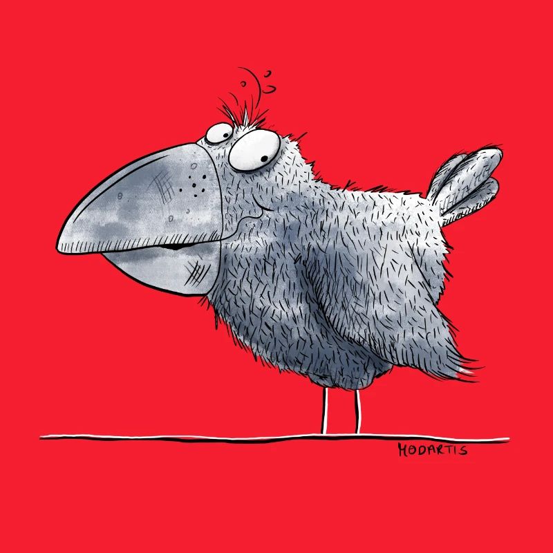 Kleiner Rabe I Krähe I Vogel Comic