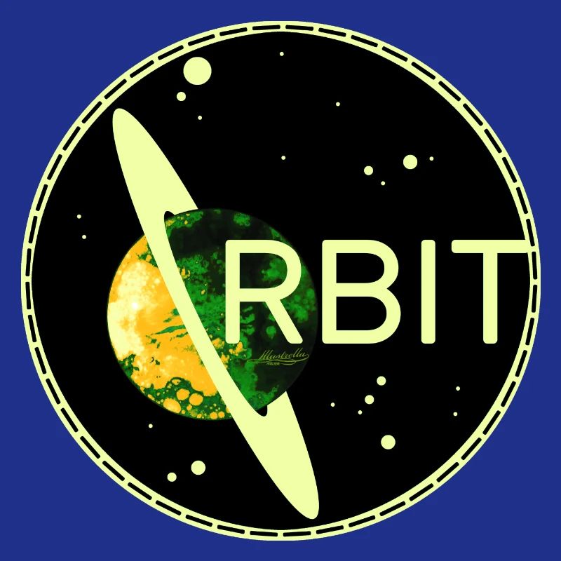 Saturn Orbit Planet space Umlaufbahn 70s Universum