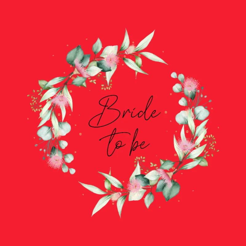 Bride To Be Bridal Bachelor Party Eucalyptus Boho