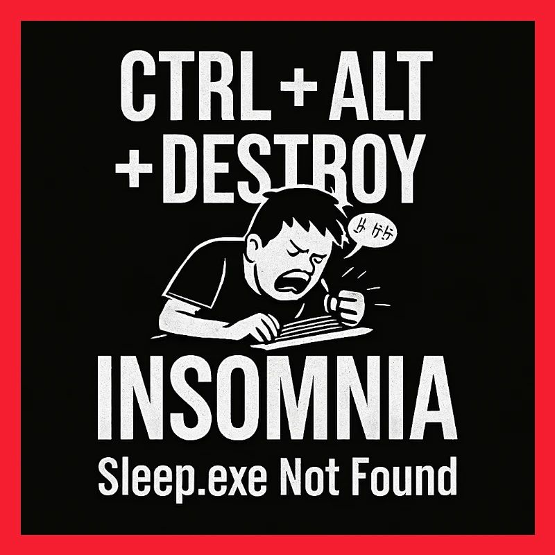 Insomnia Meme Graphic Tee