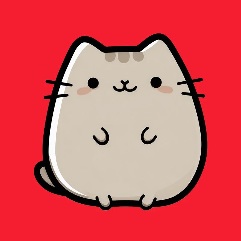 mignon petit chat chibi