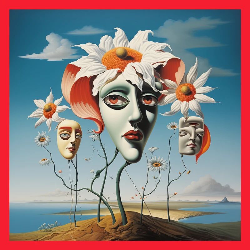 Masques de fleurs Dream