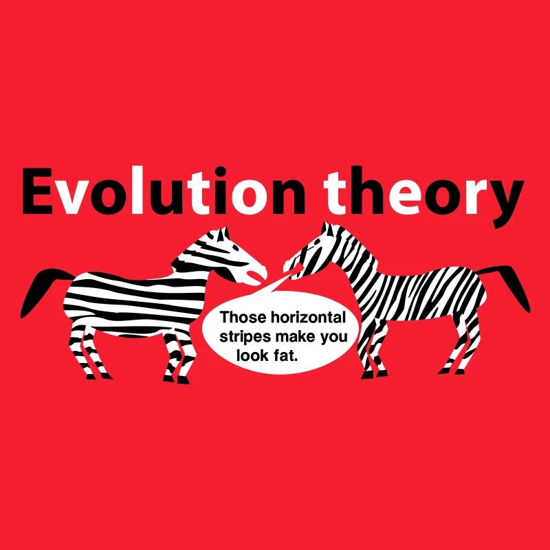 Evolution theory zebras