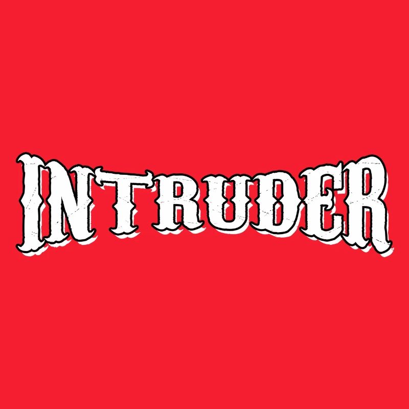 intrus hacker intrus clan sticker ordinateur