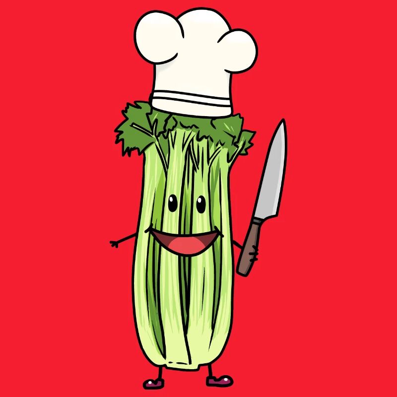 CELERY VEGETABLE COOK HOBBY CHEF CULINARY ART